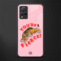 you're fierce glass case for vivo v21 5g image