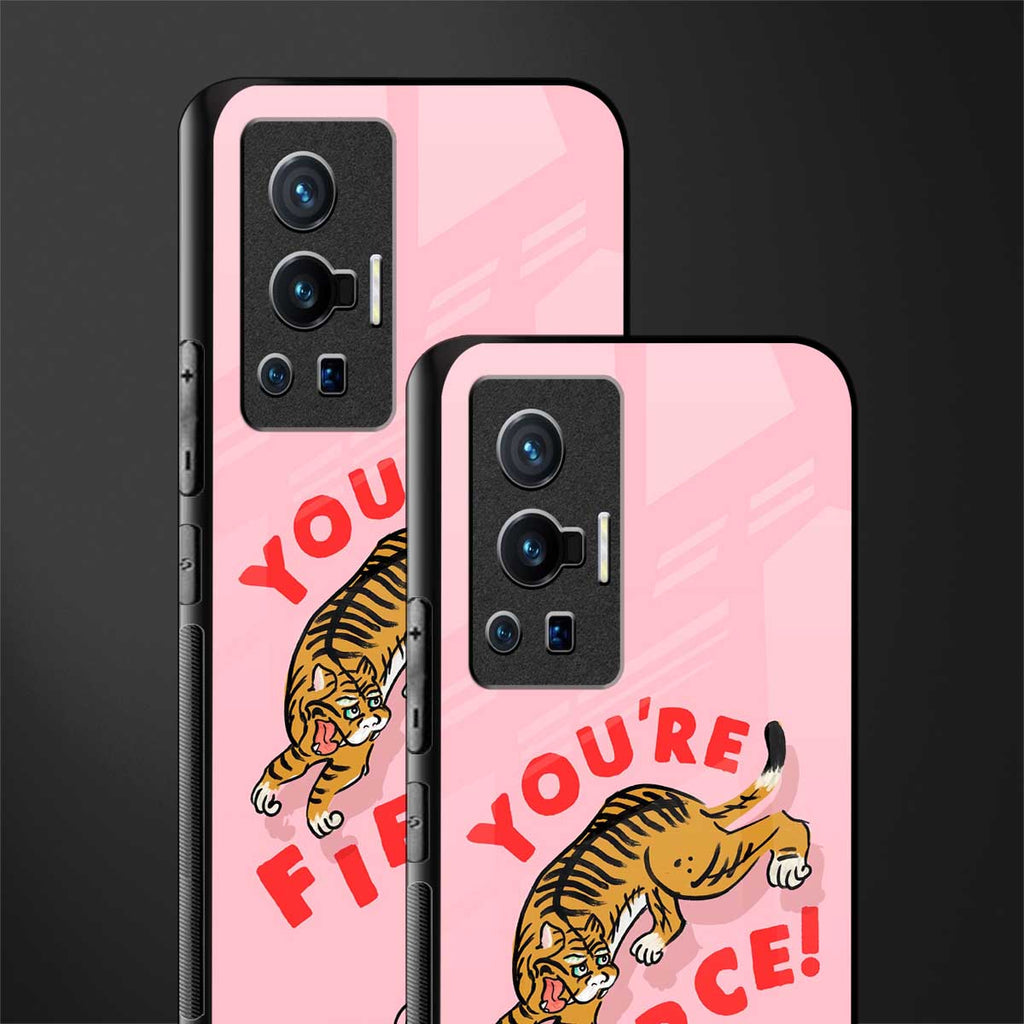 you're fierce glass case for vivo x70 pro image-2