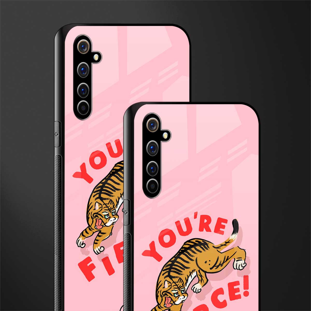 you're fierce glass case for realme x50 pro image-2