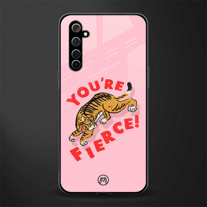 you're fierce glass case for realme x50 pro image