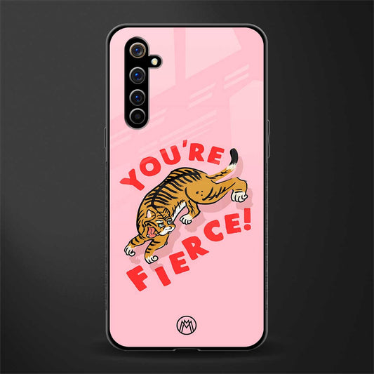 you're fierce glass case for realme x50 pro image