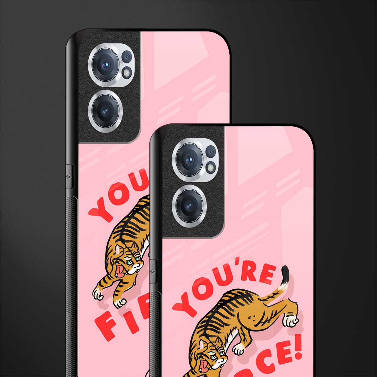 you're fierce glass case for oneplus nord ce 2 5g image-2