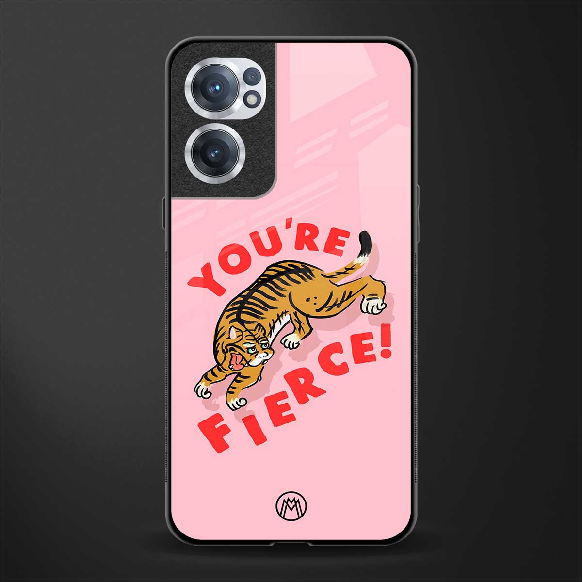 you're fierce glass case for oneplus nord ce 2 5g image