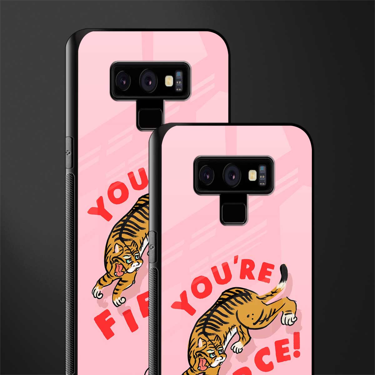 you're fierce glass case for samsung galaxy note 9 image-2