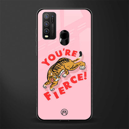you're fierce glass case for vivo y30 image