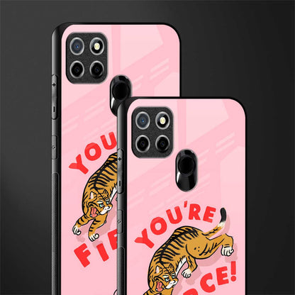 you're fierce glass case for realme narzo 30a image-2