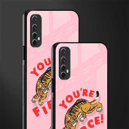 you're fierce glass case for realme 7 image-2