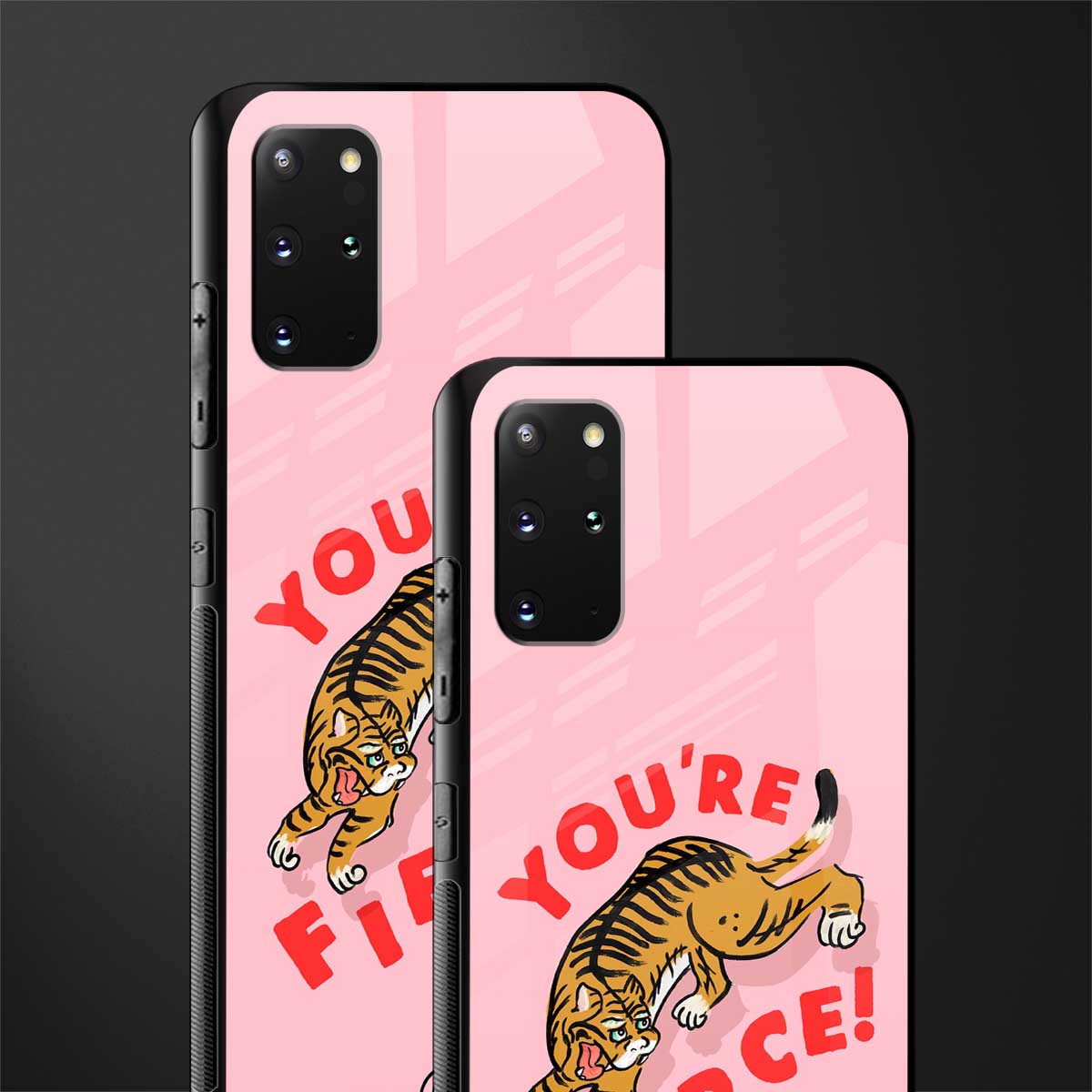 you're fierce glass case for samsung galaxy s20 plus image-2