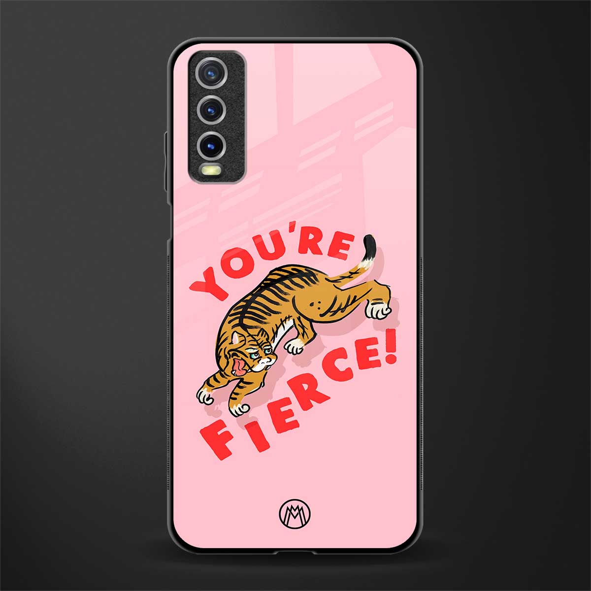 you're fierce glass case for vivo y20svivo y20avivo y20g image