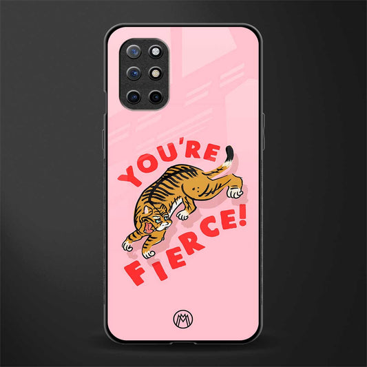 you're fierce glass case for oneplus 8t image
