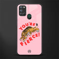 you're fierce glass case for realme 7i image