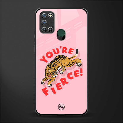 you're fierce glass case for realme 7i image