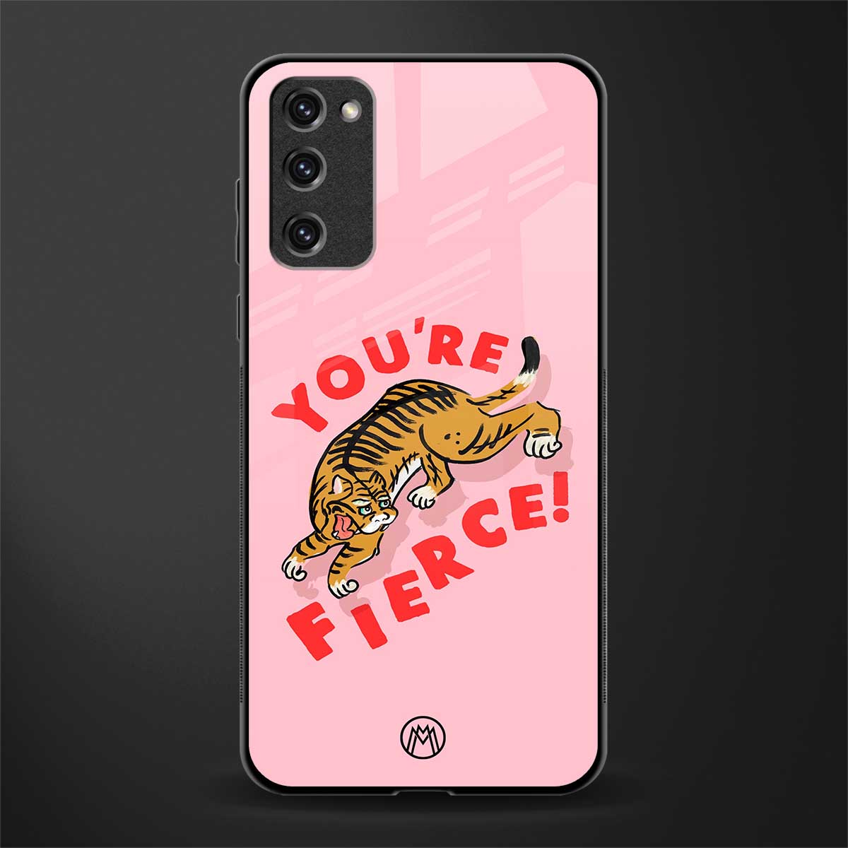 you're fierce glass case for samsung galaxy s20 fe image