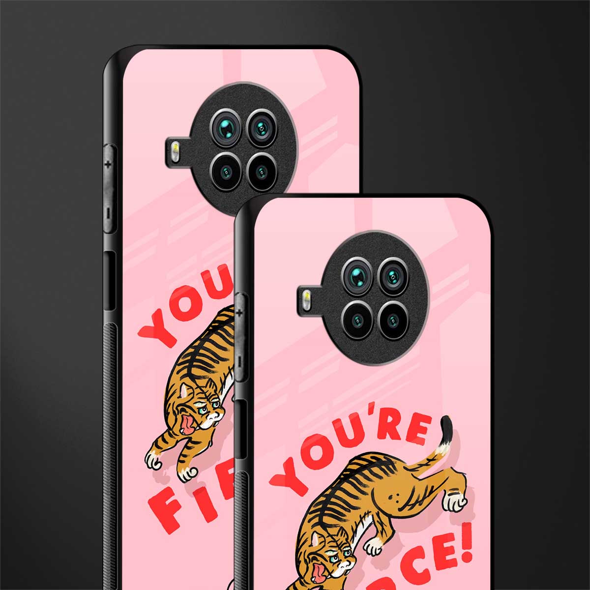 you're fierce glass case for mi 10i image-2