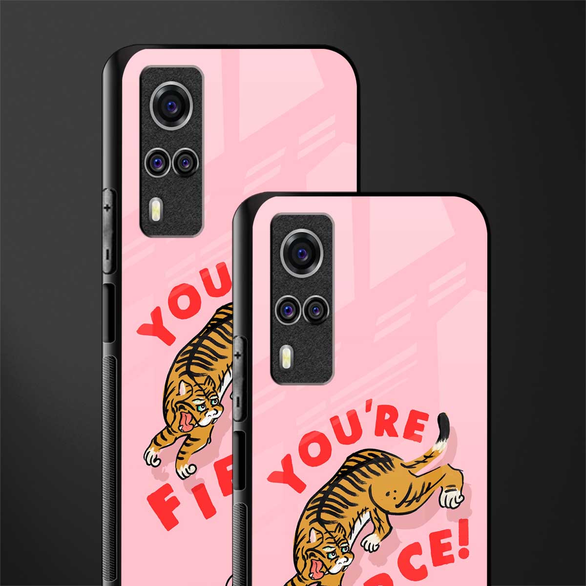 you're fierce glass case for vivo y53s image-2
