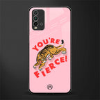 you're fierce glass case for redmi 9 power image