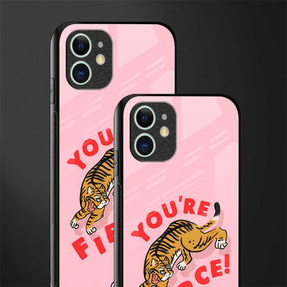 you're fierce glass case for iphone 12 mini image-2