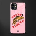 you're fierce glass case for iphone 12 mini image