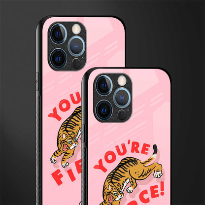 you're fierce glass case for iphone 12 pro image-2
