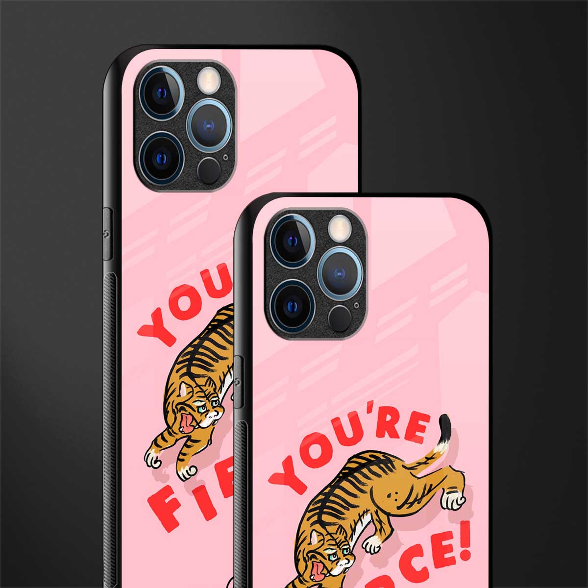 you're fierce glass case for iphone 12 pro max image-2