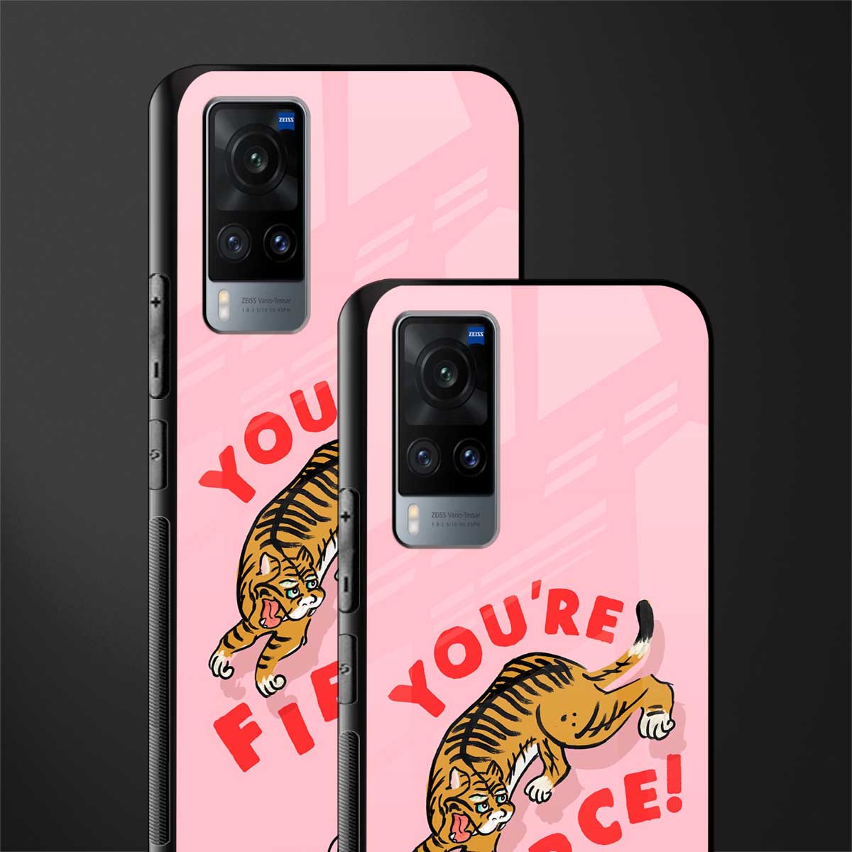 you're fierce glass case for vivo x60 image-2