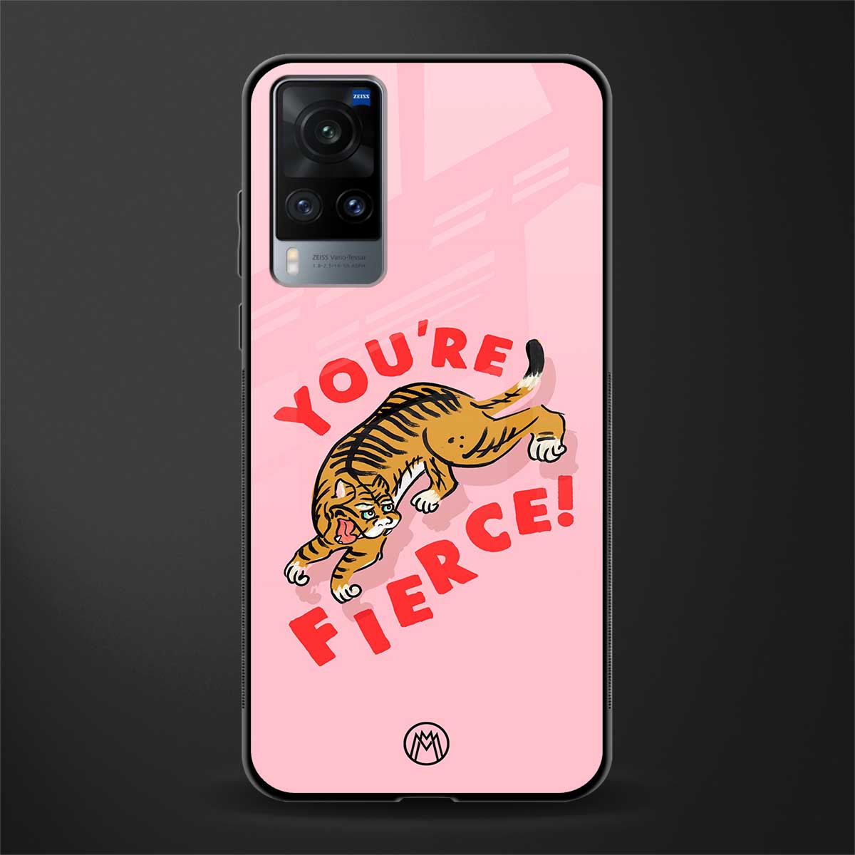 you're fierce glass case for vivo x60 image