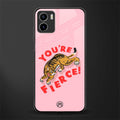 you're fierce back phone cover | glass case for vivo y72