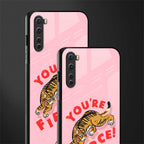 you're fierce glass case for oneplus nord ac2001 image-2