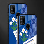 you're my world blue edition glass case for samsung galaxy m31 image-2