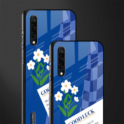 you're my world blue edition glass case for mi a3 redmi a3 image-2