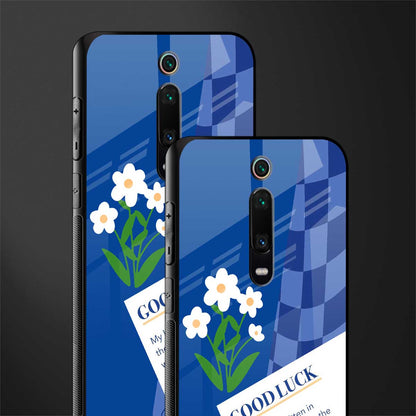 you're my world blue edition glass case for redmi k20 image-2