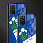 you're my world blue edition glass case for samsung galaxy a91 image-2