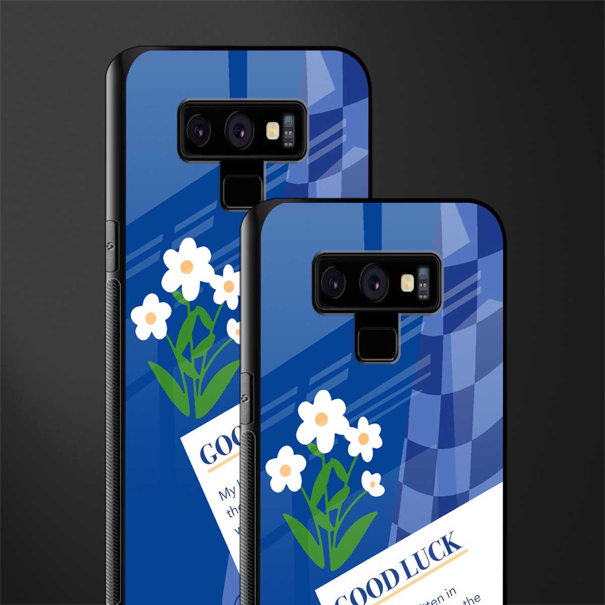 you're my world blue edition glass case for samsung galaxy note 9 image-2