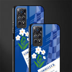 you're my world blue edition glass case for redmi note 11s image-2