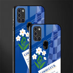 you're my world blue edition glass case for samsung galaxy a21s image-2