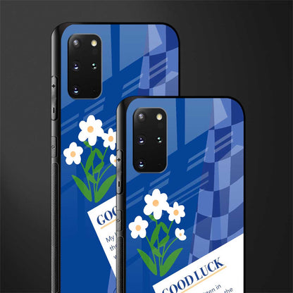 you're my world blue edition glass case for samsung galaxy s20 plus image-2