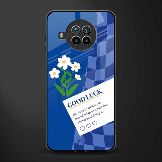 you're my world blue edition glass case for mi 10i image