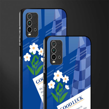 you're my world blue edition glass case for redmi 9 power image-2