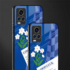 you're my world blue edition glass case for vivo v20 pro image-2