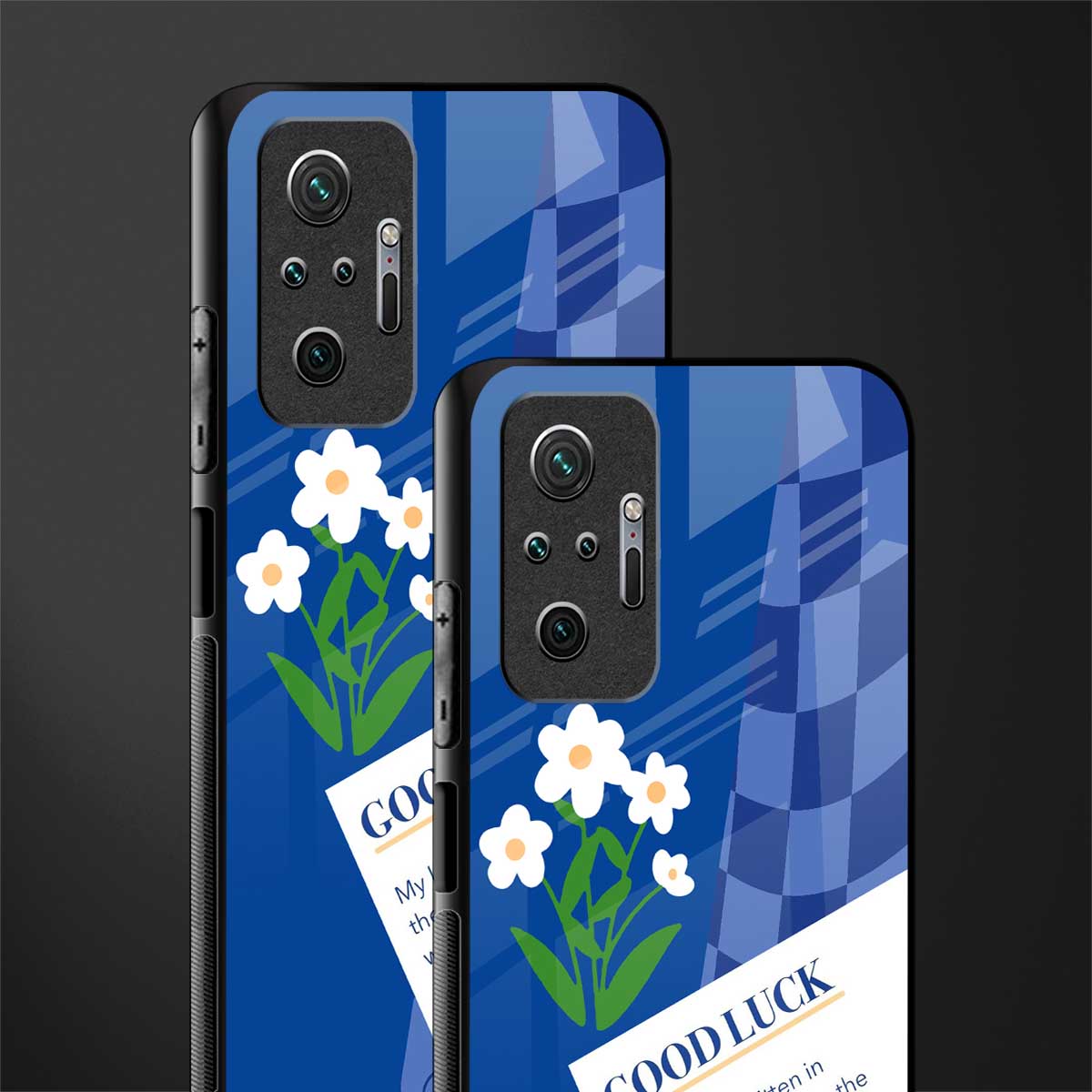 you're my world blue edition glass case for redmi note 10 pro image-2