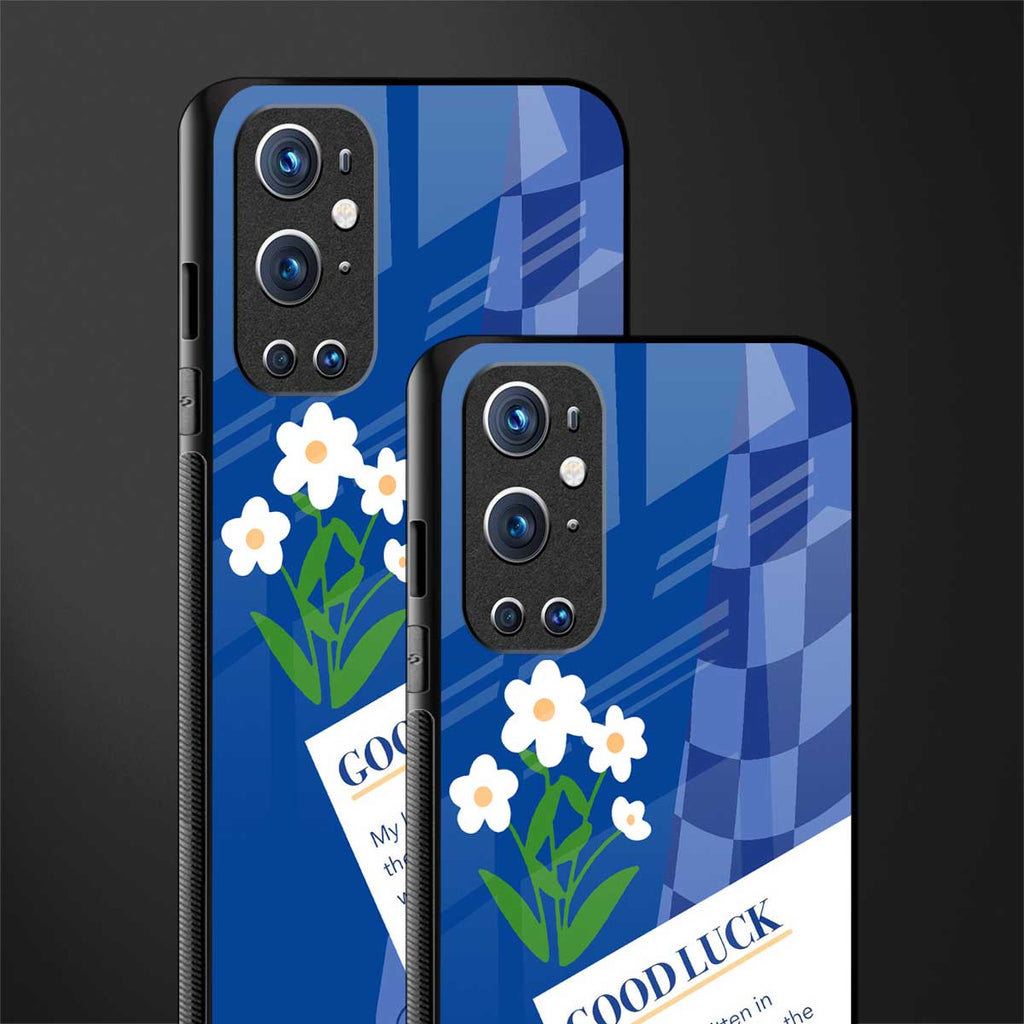 you're my world blue edition glass case for oneplus 9 pro image-2