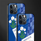 you're my world blue edition glass case for iphone 12 pro image-2