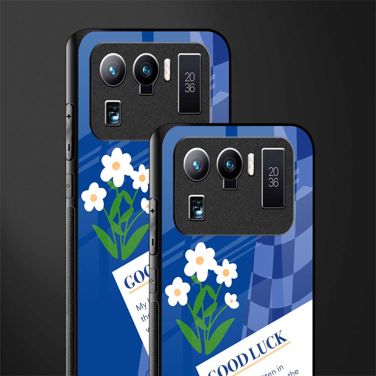 you're my world blue edition glass case for mi 11 ultra 5g image-2