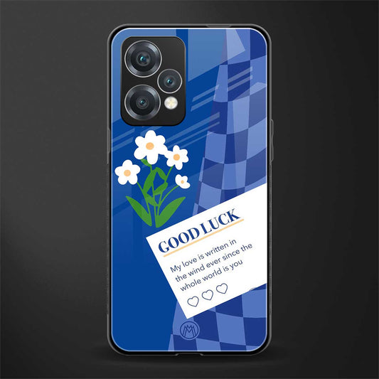 you're my world blue edition back phone cover | glass case for oneplus nord ce 2 lite 5g