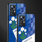 you're my world blue edition back phone cover | glass case for xiaomi 12 pro