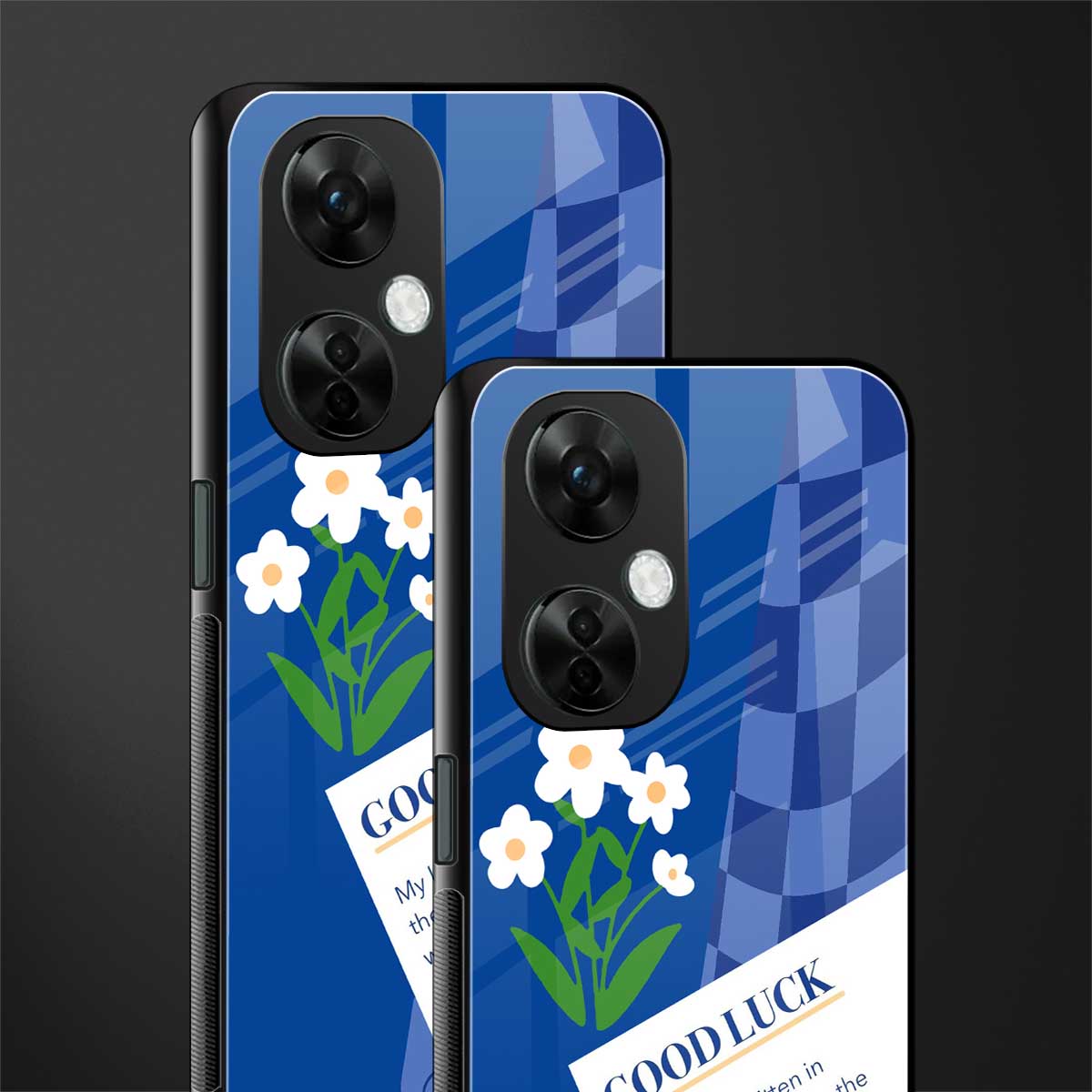 you're my world blue edition back phone cover | glass case for oneplus nord ce 3 lite