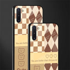 you're my world brown edition glass case for samsung galaxy note 10 image-2