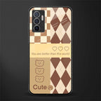 you're my world brown edition glass case for vivo v23e image