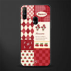 you're my world red edition glass case for realme narzo 10a image