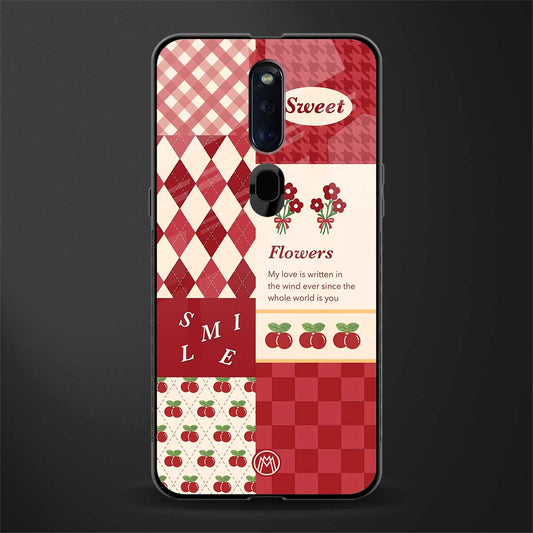 you're my world red edition glass case for oppo f11 pro image